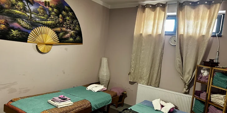 Thajská relaxace: antistresová masáž hlavy nebo aroma olejová masáž celého těla