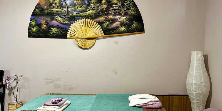 Thajská relaxace: antistresová masáž hlavy nebo aroma olejová masáž celého těla