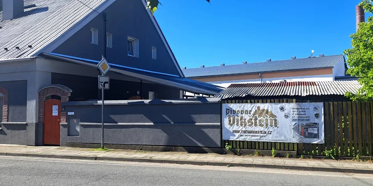 Prohlídka pivovaru Vikštejn s podrobným výkladem a degustací mladých piv pro 1-4 osoby