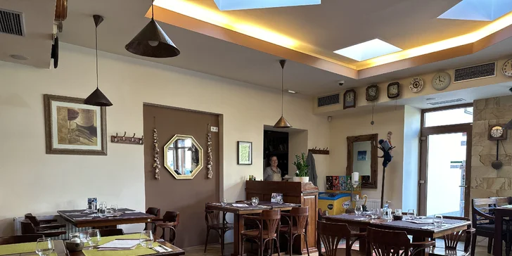 Otevřený voucher až na 1 000 Kč do italské restaurace Pizzeria il Pinocchio