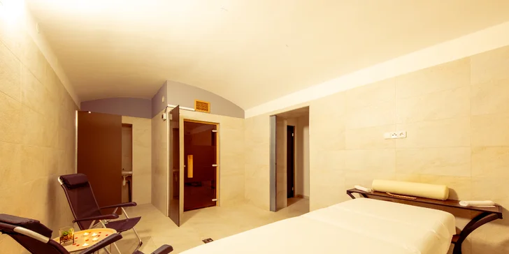 120 min. privátního wellness i se sektem a občerstvením pro 2 osoby
