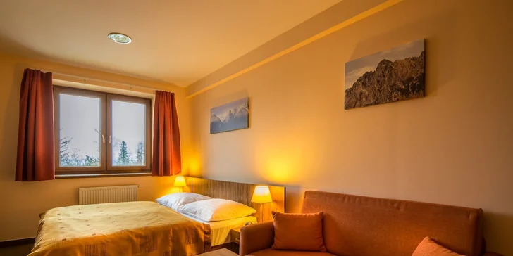 Pohodový pobyt v centru Tatranské Lomnice v nově postavené vile