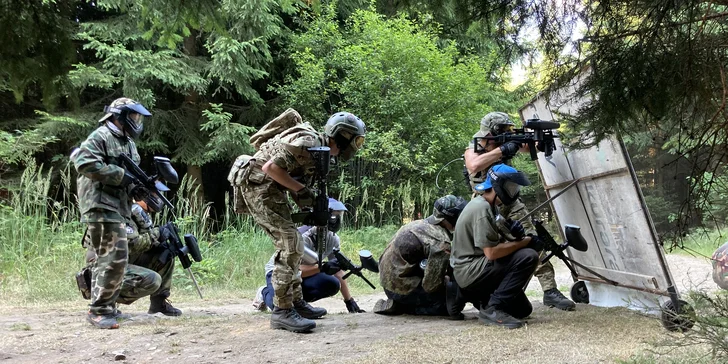 Paintballový letní tábor aneb 10 dní zábavy pro dobrodruhy od 11 do 19 let