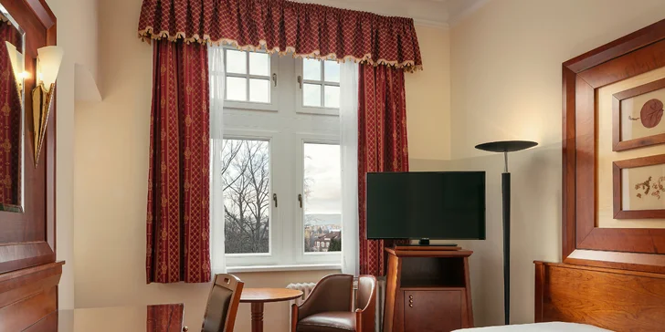 4* pobyt v Karlových Varech: snídaně či polopenze, na výběr i neomezený wellness a procedury