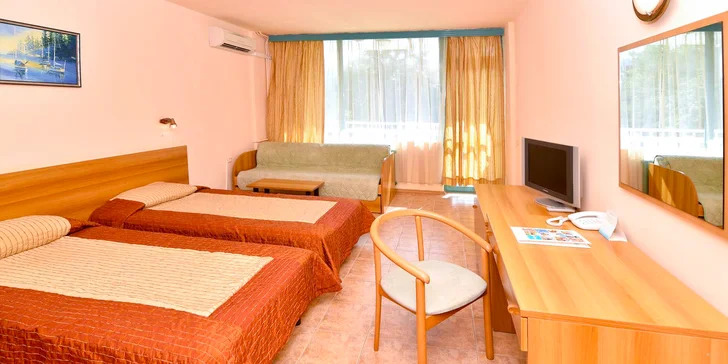 Pohoda v Bulharsku: hotel Arabella Beach přímo u pláže s all inclusive