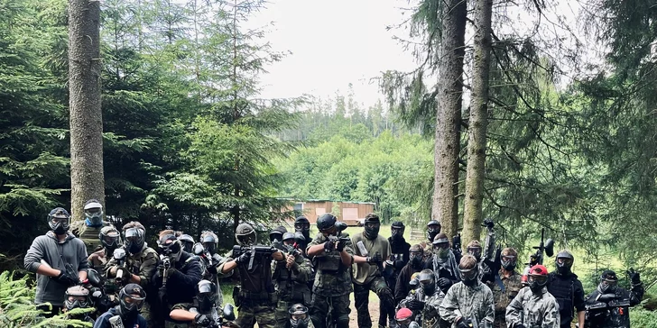 Paintballový letní tábor aneb 10 dní zábavy pro dobrodruhy od 11 do 19 let