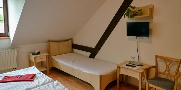 Pobyt v Bystrém na Vysočině: hotel se slaným bazénem a vířivkou, snídaně či polopenze