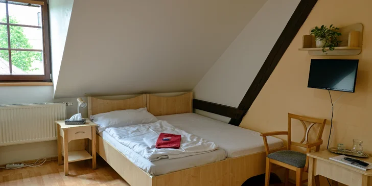 Pobyt v Bystrém na Vysočině: hotel se slaným bazénem a vířivkou, snídaně či polopenze