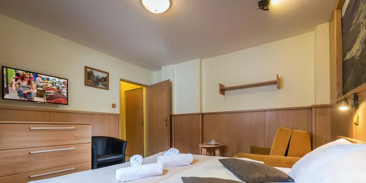 Pobyt rekreačním areálu Predná hora: neomezený vstup do hradního wellness a polopenze