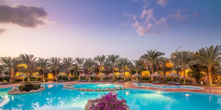 Letecky do Egypta: hotel Dream Lagoon and Aquapark***** v Marsa Alam, all inclusive, bazény i vlastní pláž