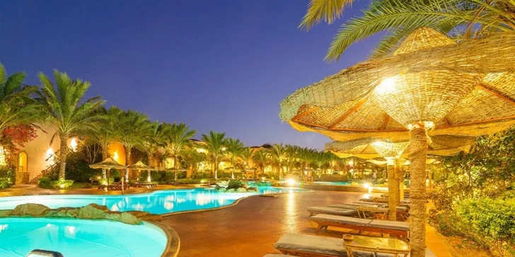 Letecky do Egypta: hotel Dream Lagoon and Aquapark***** v Marsa Alam, all inclusive, bazény i vlastní pláž