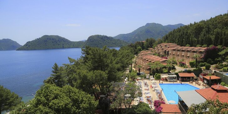 All inclusive dovolená v Turecku vč. letenky: 5* Hotel Labranda Mares Marmaris přímo u pláže