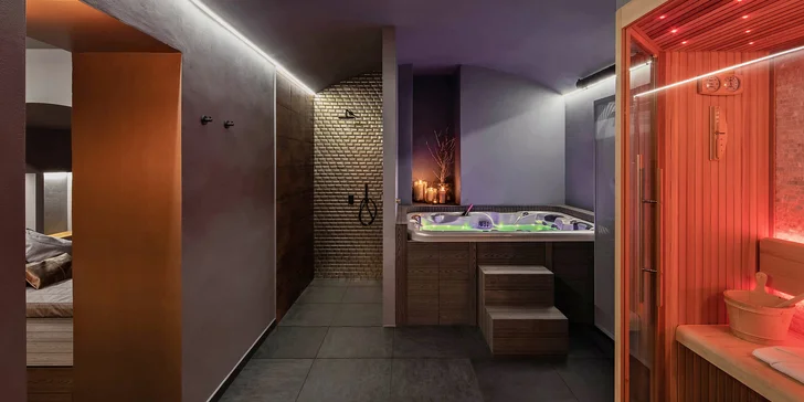 120 min. privátního wellness na Vinohradech pro 2 nebo až 4 osoby