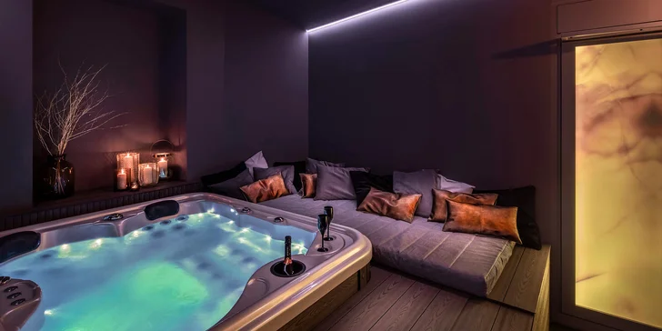 120 min. privátního wellness na Vinohradech pro 2 nebo až 4 osoby