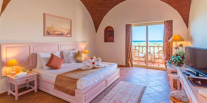 Letecky do Egypta: hotel Dream Lagoon and Aquapark***** v Marsa Alam, all inclusive, bazény i vlastní pláž