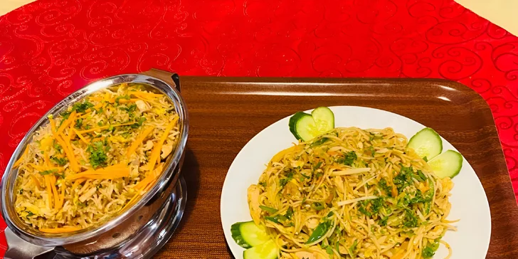 Indicko-nepálské menu dle výběru pro dva: korma, masala i butter chicken