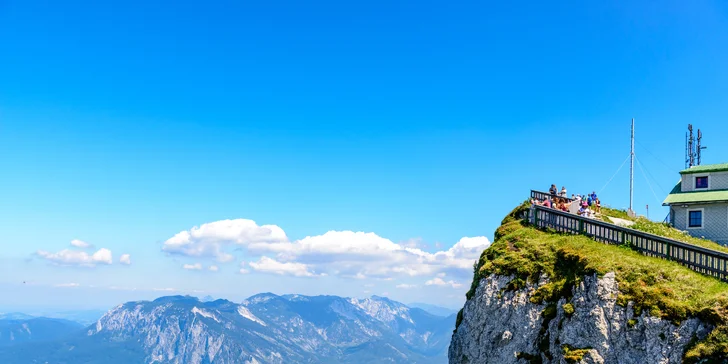 1denní výlet po perlách Solné komory: Hallstatt, Wolfgangsee a Schafberg, doprava tam i zpět