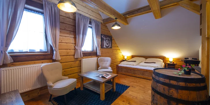 Pobyt u Pieninského národního parku: apartmán ve venkovském stylu, snídaně a degustace