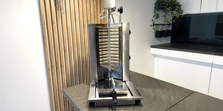 Řecká hostina: půjčení grilu na gyros na 1 den i celý víkend až na 12 kg masa