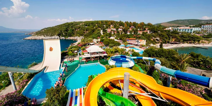 Turecko ultra all inclusive: 5* hotel Pine Bay Holiday Resort s aquaparkem včetně letetenky