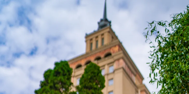 Legendární Grand Hotel International v Praze: pobyt se snídaní, skvělá dostupnost do centra