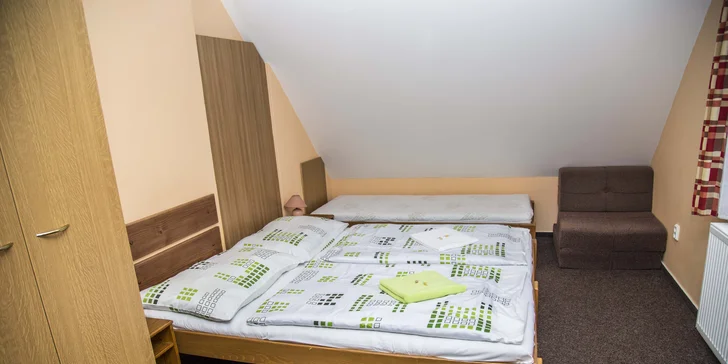 Dovolená v Krkonoších v rodinném penzionu: polopenze a slevy