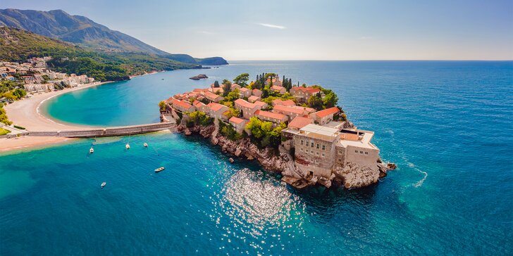 Poznávací zájezd do Černé Hory: túry, ubytování se snídaní i doprava