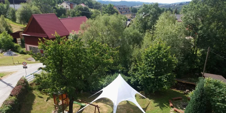 Pohoda jako u babičky: odpočinkový pobyt v Jeseníkách se snídaní