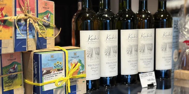 Otevřený voucher na 200, 400 či 600 Kč na farmářské dobroty v obchodě U Olivera