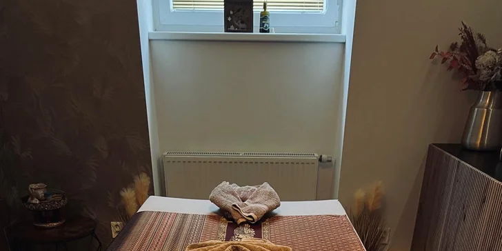 Thajská masáž podle výběru ze 4 druhů: 60–120 min. pro 1 osobu