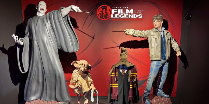 Vstupy do zážitkových muzeí Film Legends pro děti, dospělé i rodiny