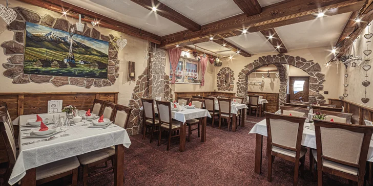 Dovolená v malebném Ždiaru: snídaně a vstup do venkovního wellness