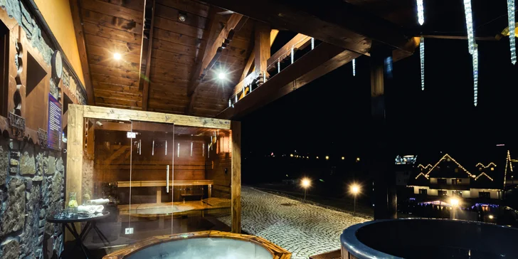 Dovolená v malebném Ždiaru: snídaně a vstup do venkovního wellness