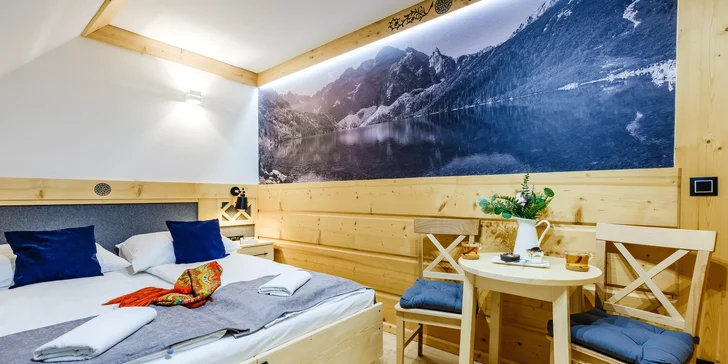 Pobyt ve vile na úpatí polských Tater: termály i túry na dosah ruky