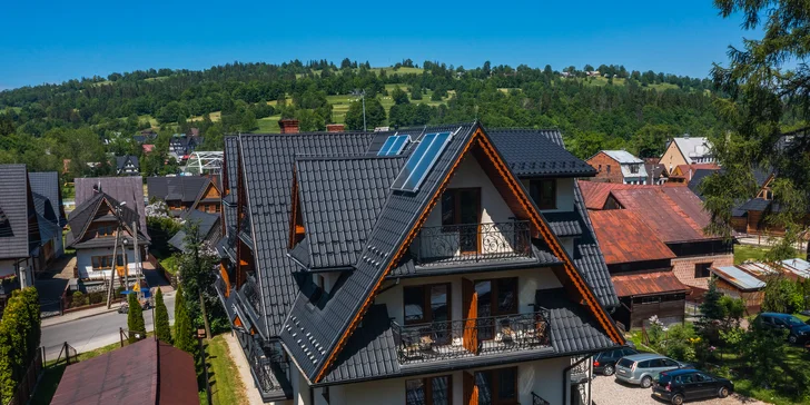 Pobyt ve vile na úpatí polských Tater: termály i túry na dosah ruky