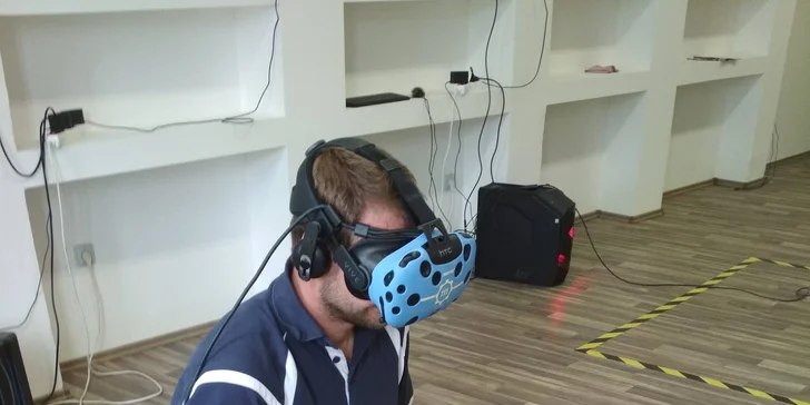 Pořádná zábava: 60 min. ve virtuální realitě HTC Vive pro jednoho nebo dva hráče
