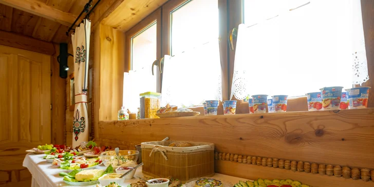 Krásné ubytování na úpatí polských Tater s jídlem a slevami do termálů, v blízkosti skiareálu