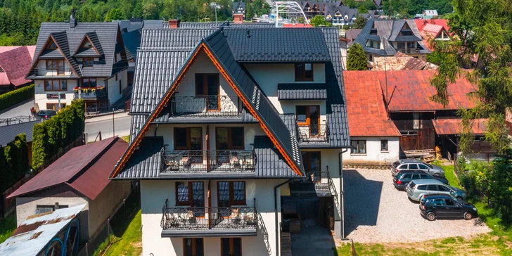 Krásné ubytování na úpatí polských Tater s jídlem a slevami do termálů, v blízkosti skiareálu