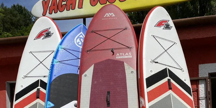 Zapůjčení paddleboardu na Žermanické přehradě: 1 nebo 2 hodiny