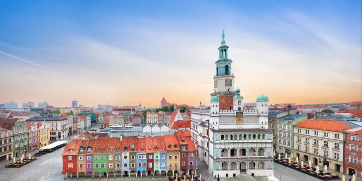 Pobyt v centru Poznaně: snídaně, neomezený vstup do sauny i sleva na jídlo