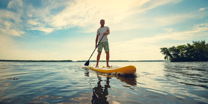 Zapůjčení paddleboardu na Žermanické přehradě: 1 nebo 2 hodiny
