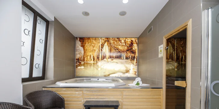 Relax ve dvou i v partě: 60 nebo 90 min. v privátním wellness i s tříchodovým menu