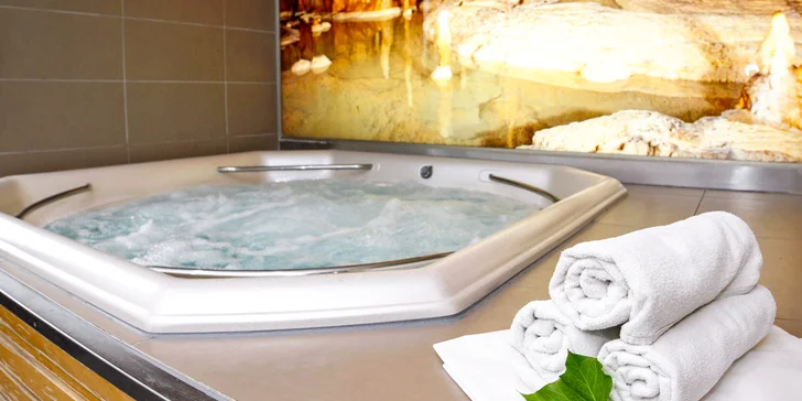 Relax ve dvou i v partě: 60 nebo 90 min. v privátním wellness i s tříchodovým menu