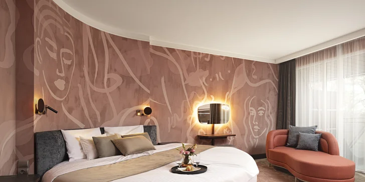 5* luxus v Sárváru: neomezený wellness a 22 bazénů, pokoj s terasou a božská gastronomie