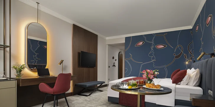 5* luxus v Sárváru: neomezený wellness a 22 bazénů, pokoj s terasou a božská gastronomie