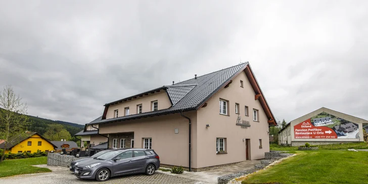 Rodinný penzion pod Ramzovou: bohaté snídaně a možnost vaření