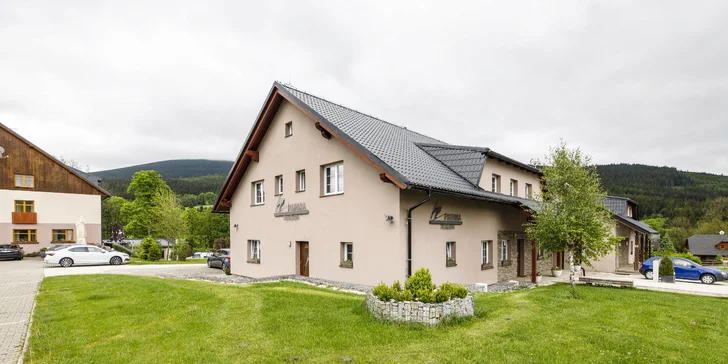 Rodinný penzion pod Ramzovou: bohaté snídaně a možnost vaření