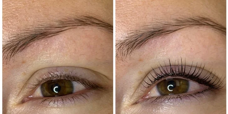 Pro okouzlující pohled: úprava a laminace obočí nebo lash lifting včetně barvení
