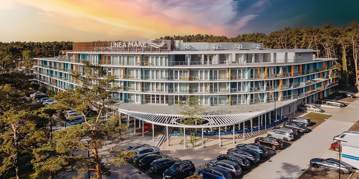 Nový luxusní hotel u Baltského moře: wellness, bazény, atrakce pro děti a zábava nejen pro ně