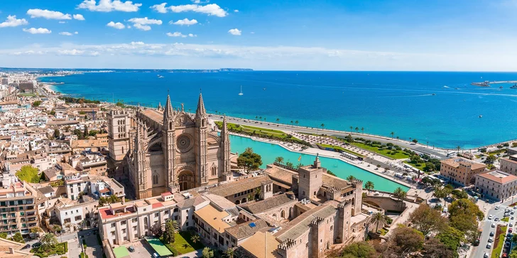 Zpáteční letenka z Brna do Palma de Mallorca včetně kabinového zavazadla